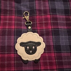 New PLG Portland Leather Goods Simone the Sheep Bag Flair Charm